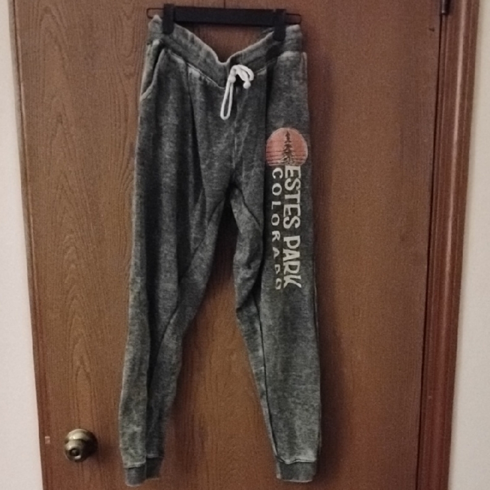 Estes Park Colorado Joggers - Gray